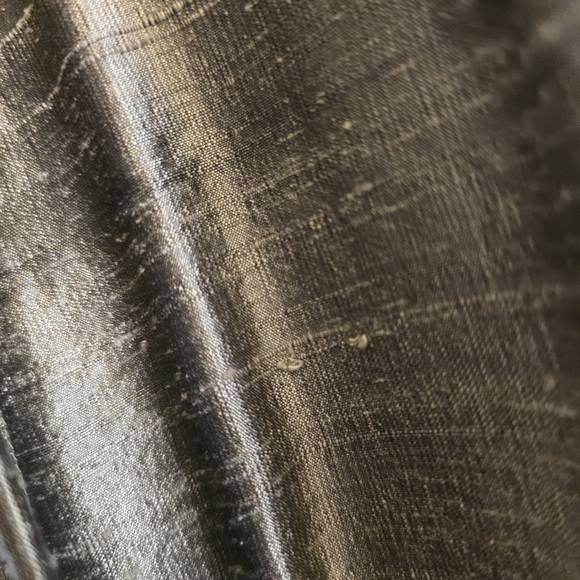 Chico's Galla Silk Button Down Long Sleeve Tunic Shirt - Picture 5 of 6